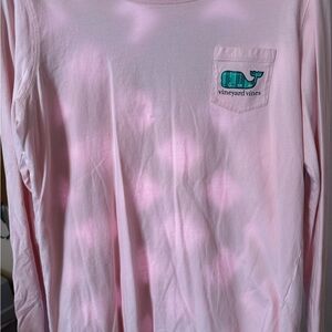 Vineyard Vines  Pink Long Sleeve Shirt